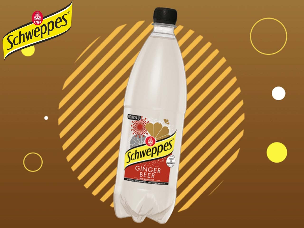 Schweppes présente le Ginger Beer, au format 1L !