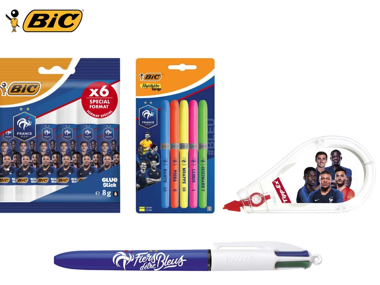 BIC x FFF : soutenez les Bleus durant le championnat d’Europe de football !