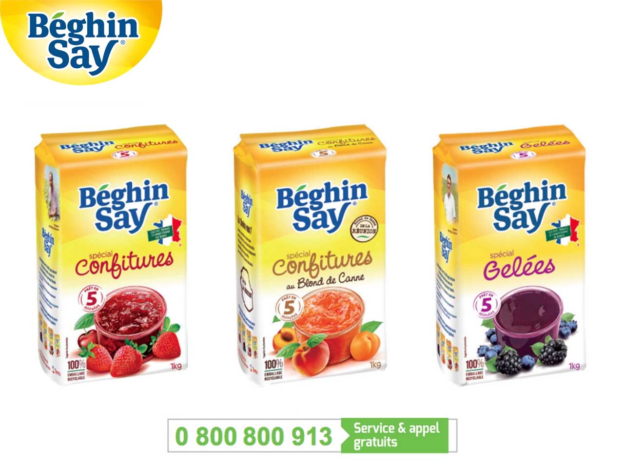 Par précaution, Béghin Say rappelle trois produits de sa gamme de sucres pour confitures et gelées