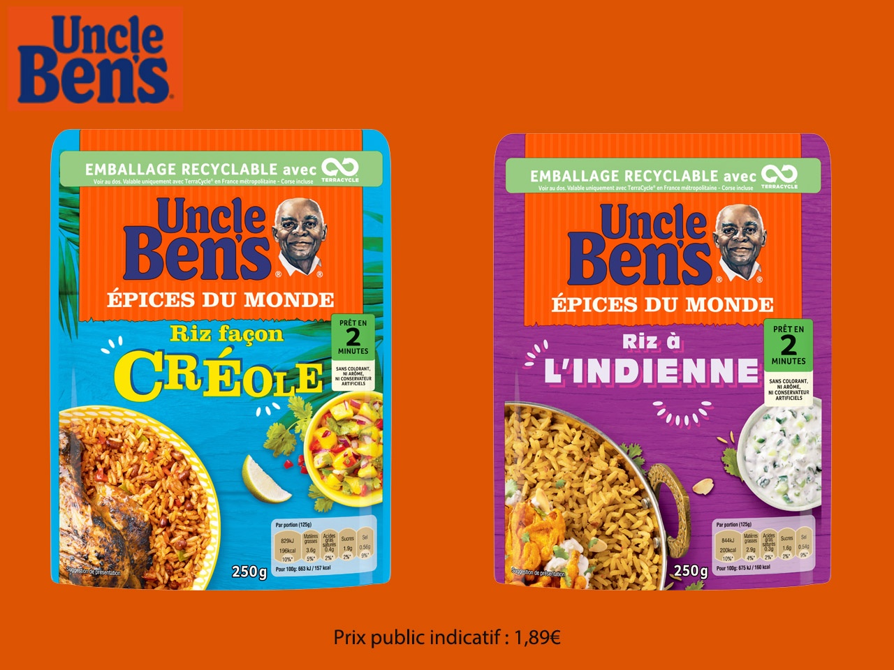 Uncle Ben’s dévoile sa nouvelle gamme de riz express « Epices du Monde »