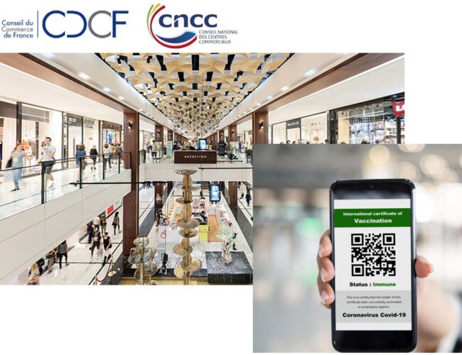 Le CNCC s’associe au CDCF et demande le retrait de l’obligation de passe sanitaire conditionnant l’accès aux centres commerciaux