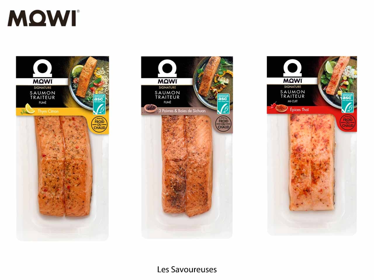 Mowi casse les codes, avec sa nouvelle gamme de saumon traiteur