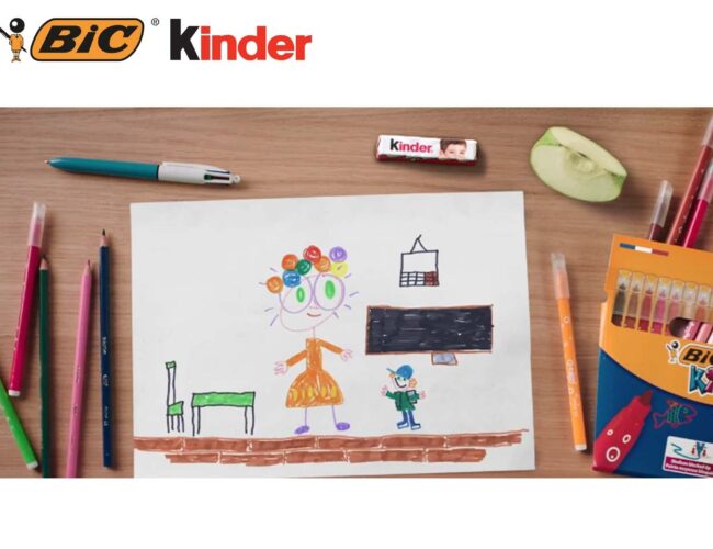 Ferrero en France s’associe avec BIC® pour faire vivre aux familles une rentrée récréative et créative