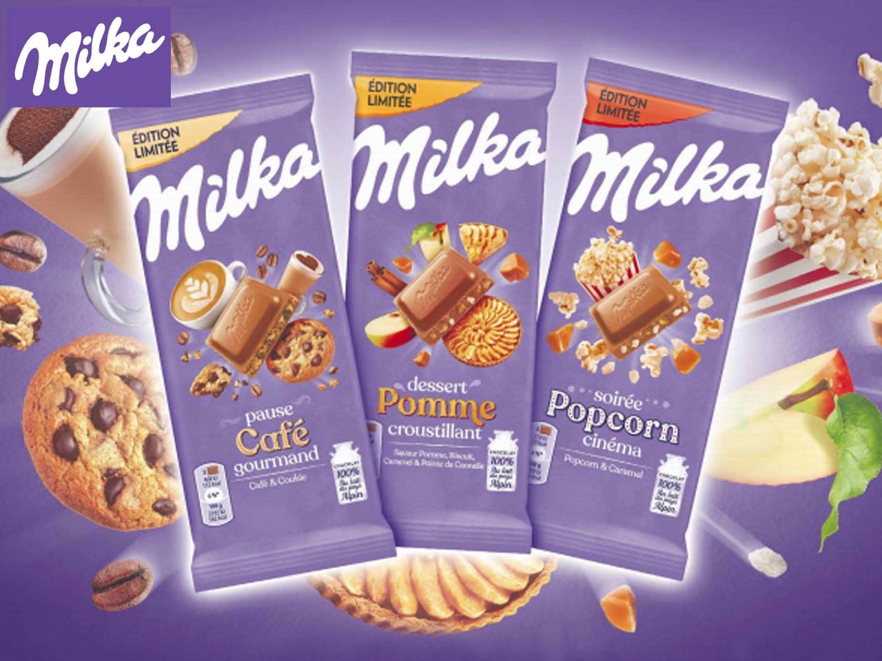 Milka dévoile 3 recettes inédites, imaginées par les consommateurs !