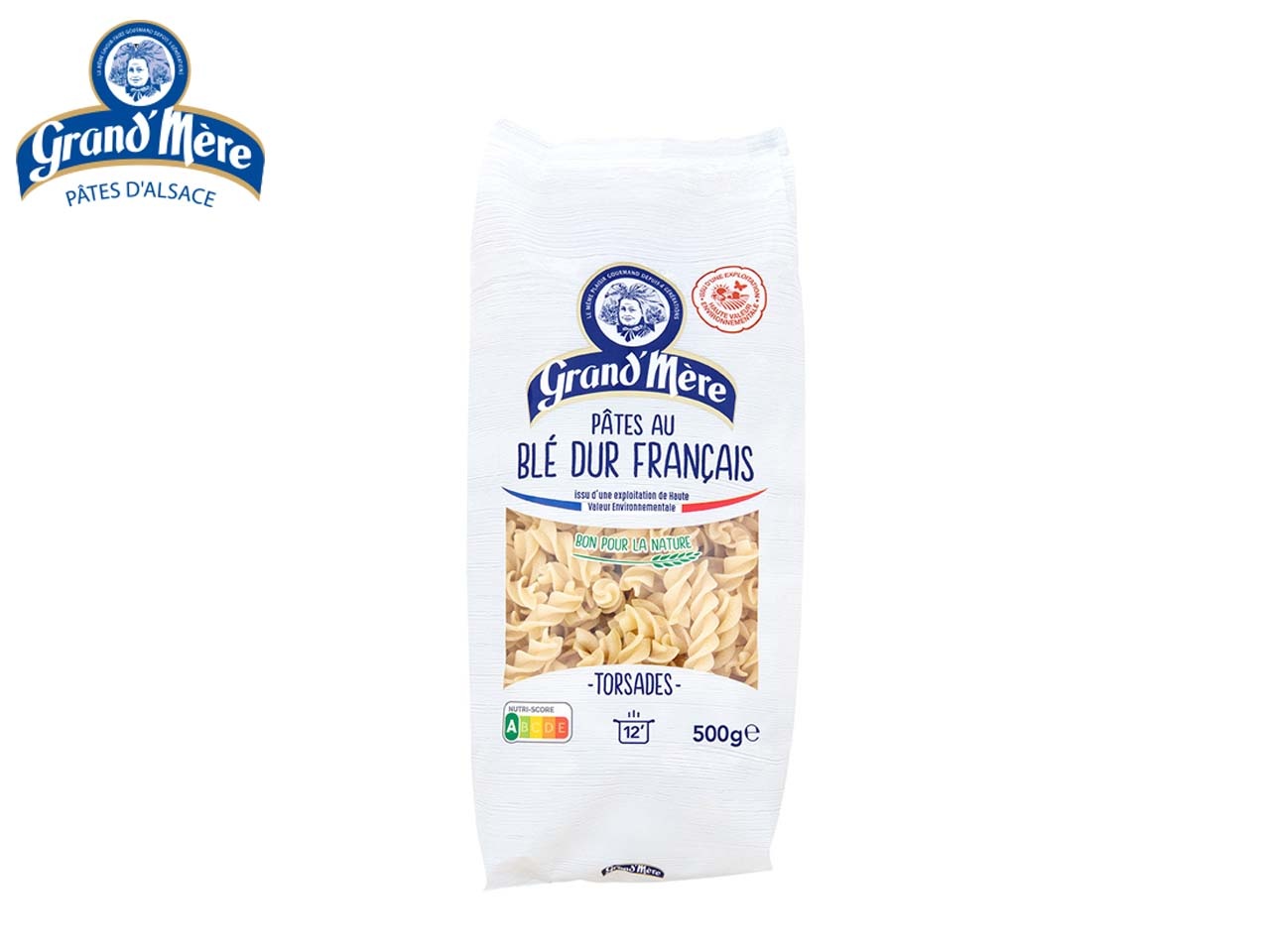 Pâtes Grand’Mère lance une nouvelle gamme de pâtes au blé dur français certifié Haute Valeur Environnementale
