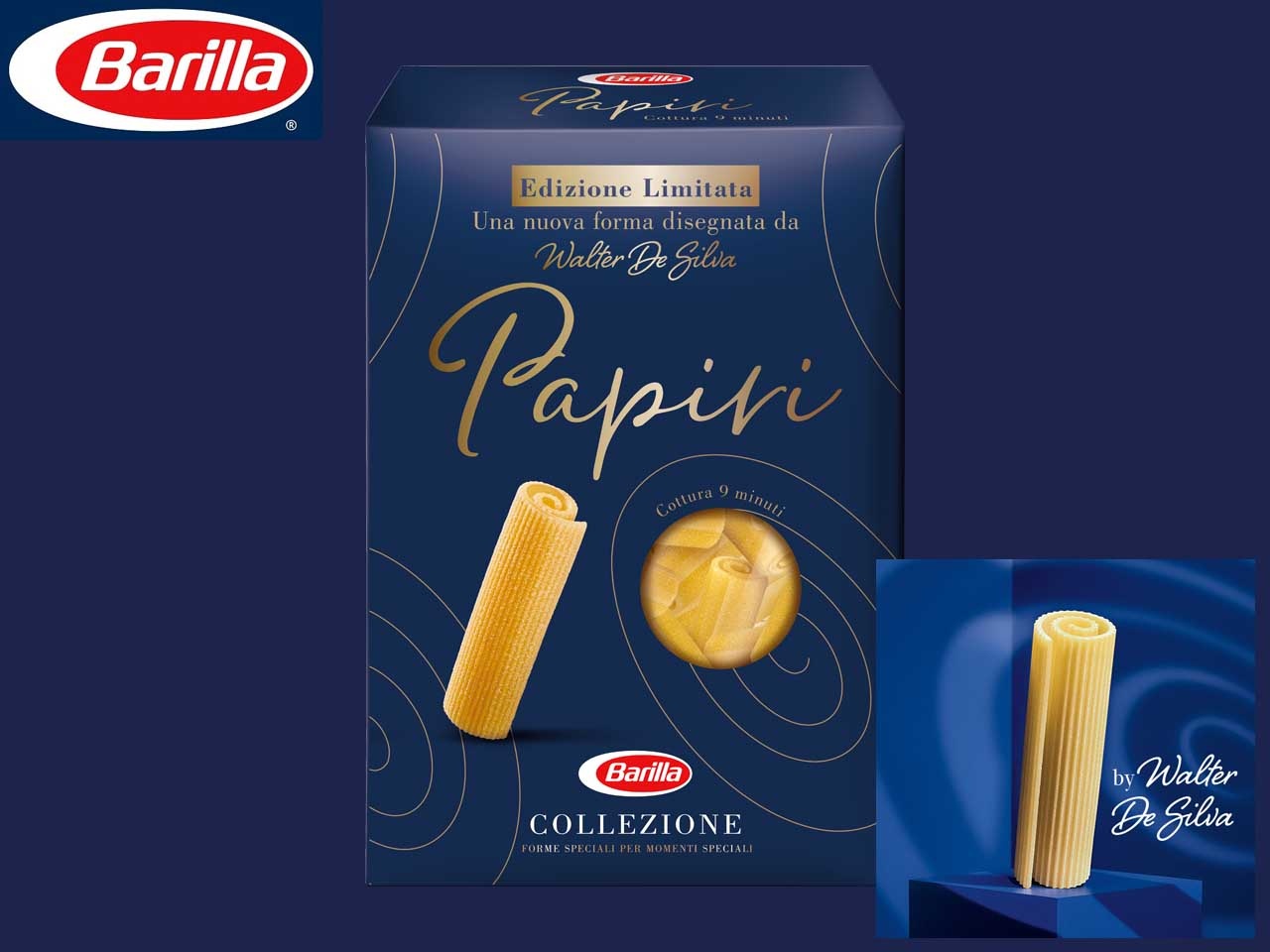 Barilla présente Papiri Collezione, une rencontre entre design et gastronomie