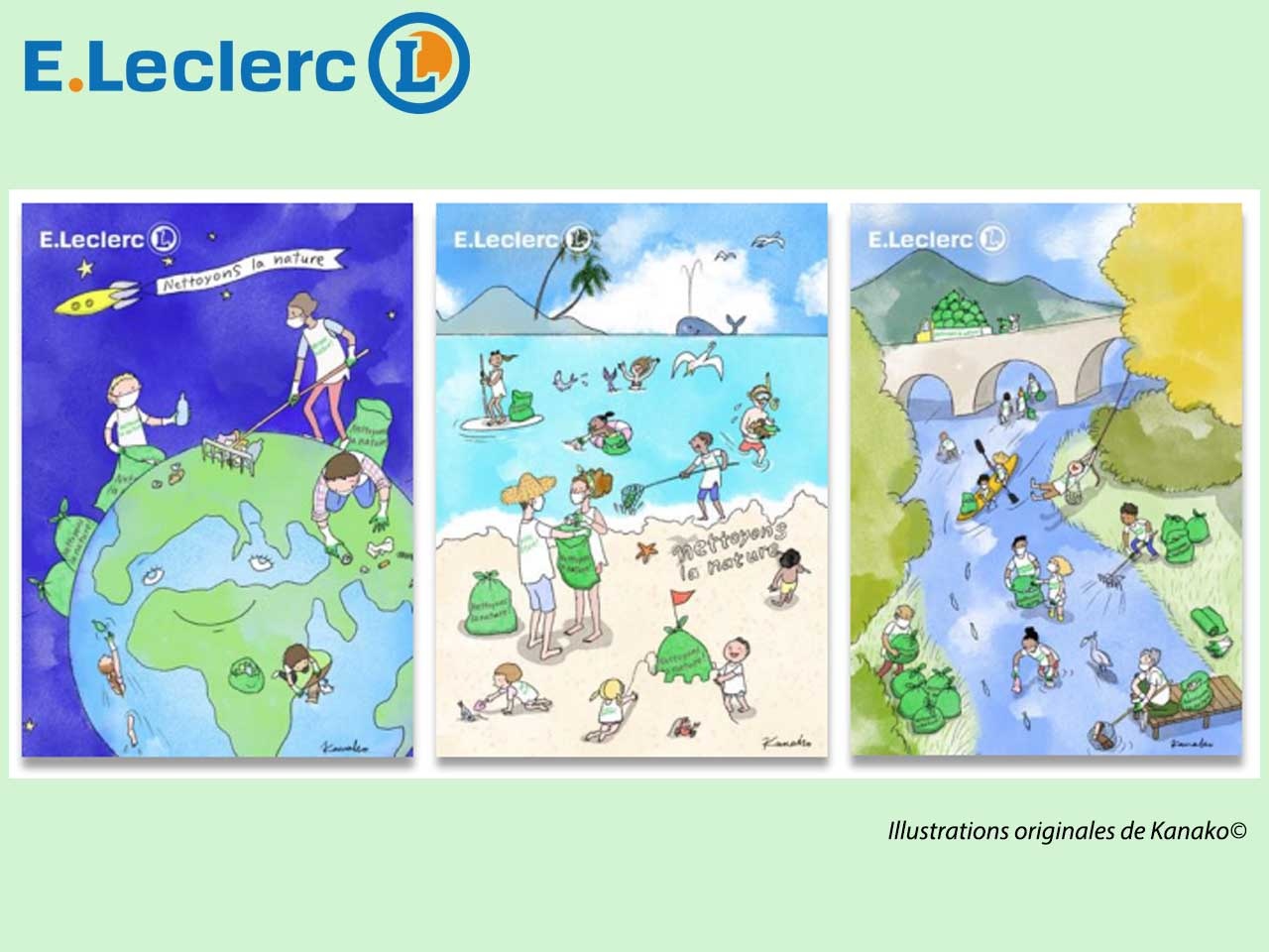E.Leclerc reconduit son opération « Nettoyons la nature » pour la 24ème année, du 24 au 26 septembre