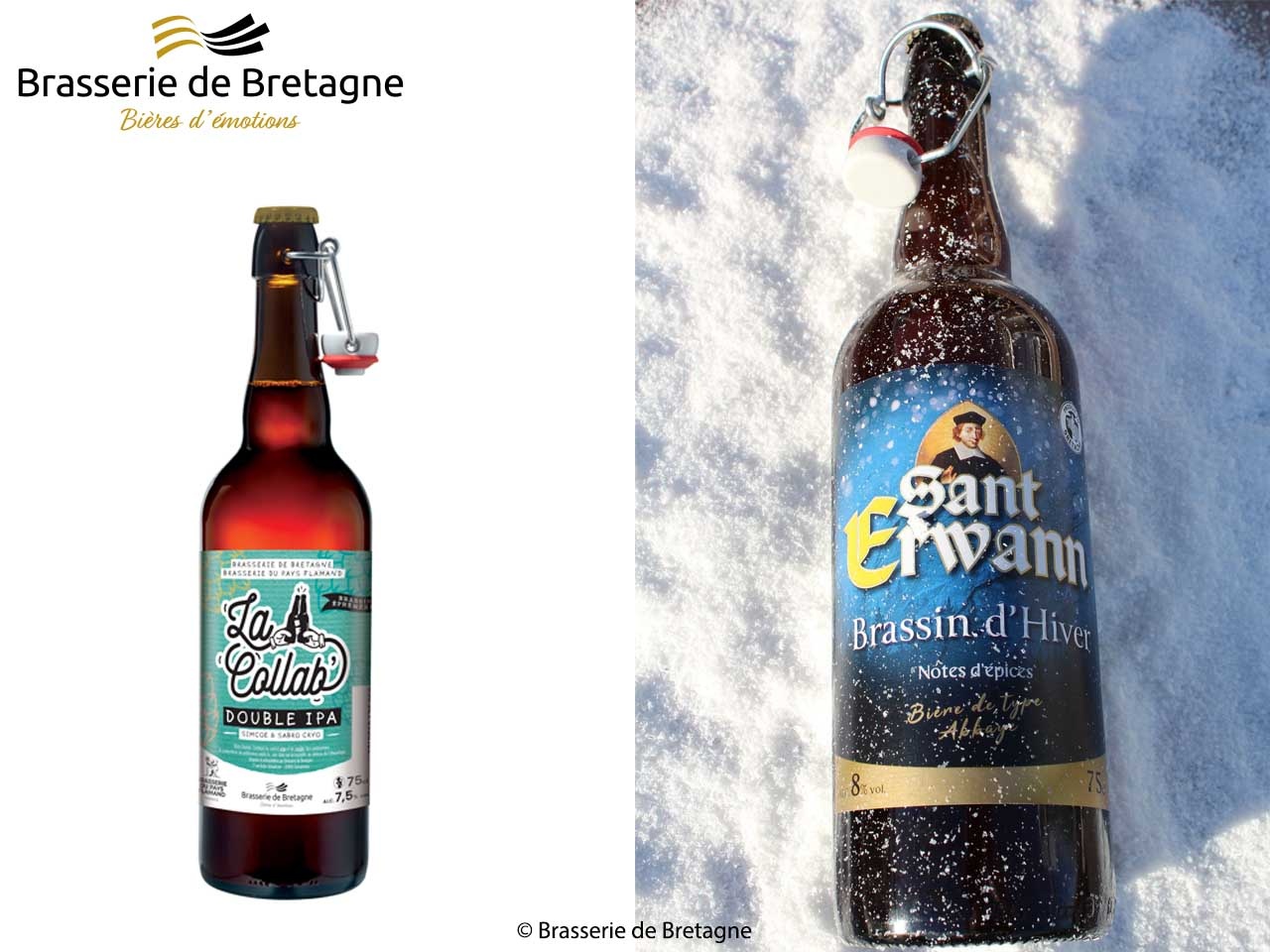 Brasserie de Bretagne présente ses 2 éditions limitées pour la fin de l’année