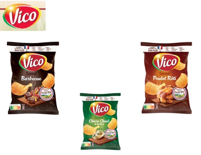 Une nouvelle gamme de chips aromatisées pour VICO