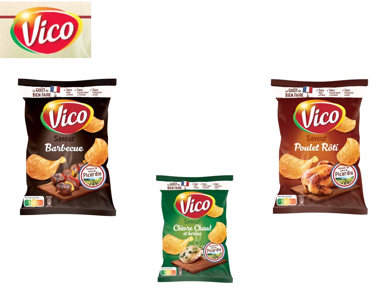 Une nouvelle gamme de chips aromatisées pour VICO