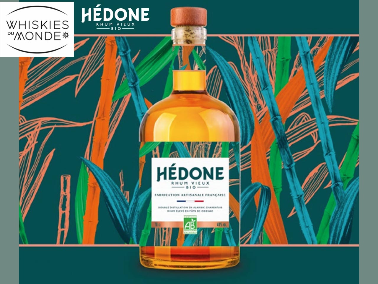 Whiskies du Monde présente Hédone, son nouveau rhum français et bio !