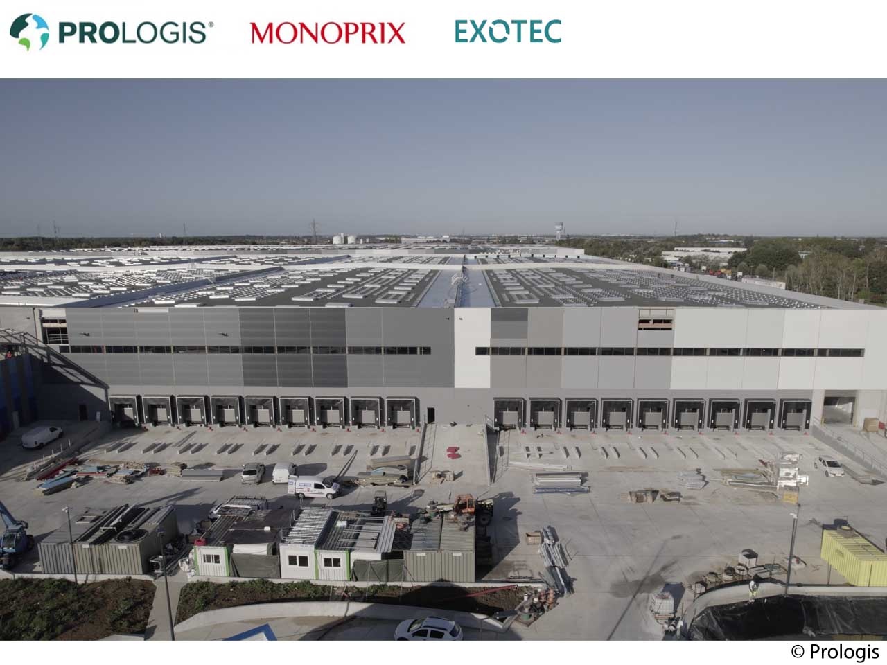 Le Groupe Monoprix et Prologis inaugurent en Seine-et-Marne la première plateforme logistique carbone neutre au monde*