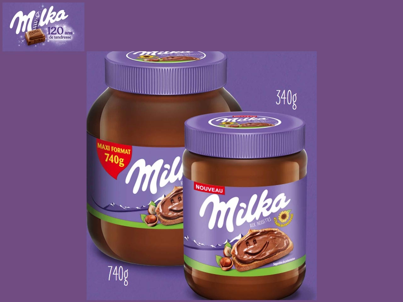 Milka lance sa pâte à tartiner aux noisettes