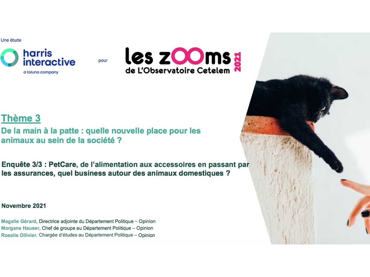 Étude Cetelem : Pet Care, de l’alimentation aux accessoires en passant par les assurances, quel business autour des animaux domestiques ?