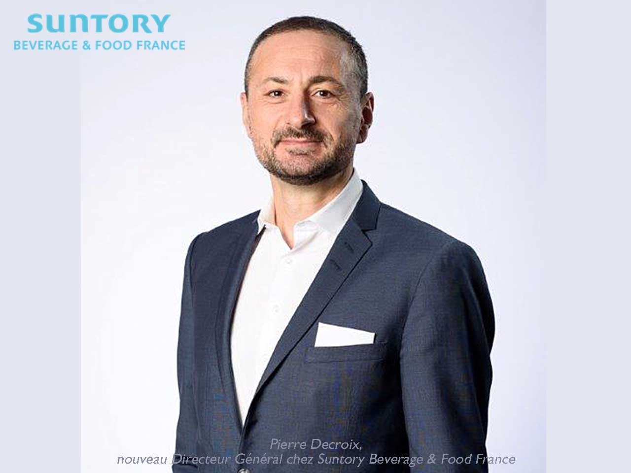 Pierre Decroix est nommé Directeur Général chez Suntory Beverage & Food France