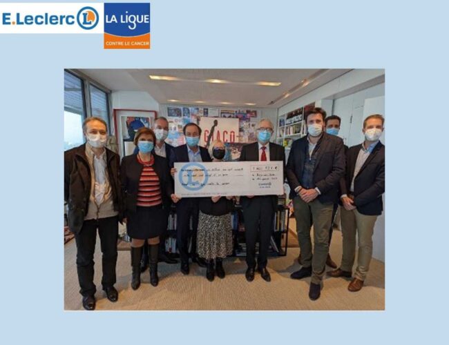 Bilan record pour l’opération « Tous unis contre le cancer » : 1 660 721€ récoltés dans les magasins E.Leclerc pour la Ligue nationale contre le cancer