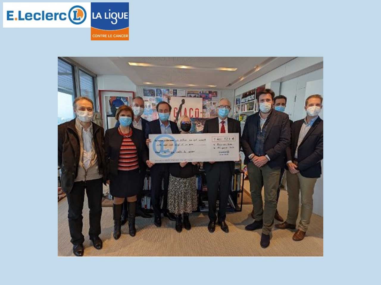 Bilan record pour l’opération « Tous unis contre le cancer » : 1 660 721€ récoltés dans les magasins E.Leclerc pour la Ligue nationale contre le cancer