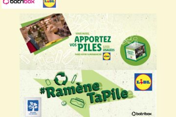 Lidl sensibilise à la collecte de piles et batteries avec Batribox