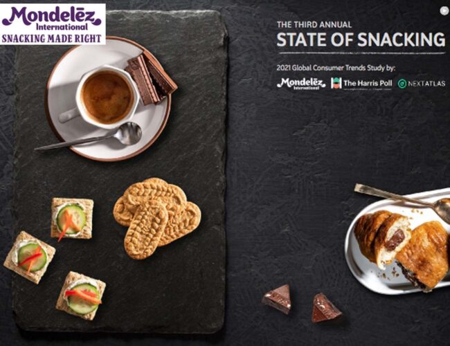 Mondelēz International publie le troisième rapport annuel State of Snacking™ mettant en exergue les tendances émergentes et le rôle croissant que jouent les snacks pour les consommateurs