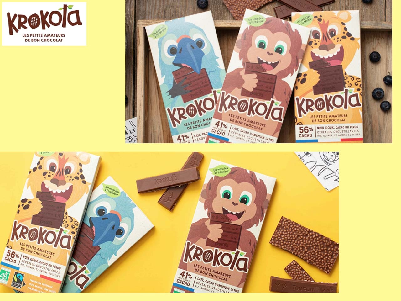 Krokola : pour les petits amateurs de bon chocolat