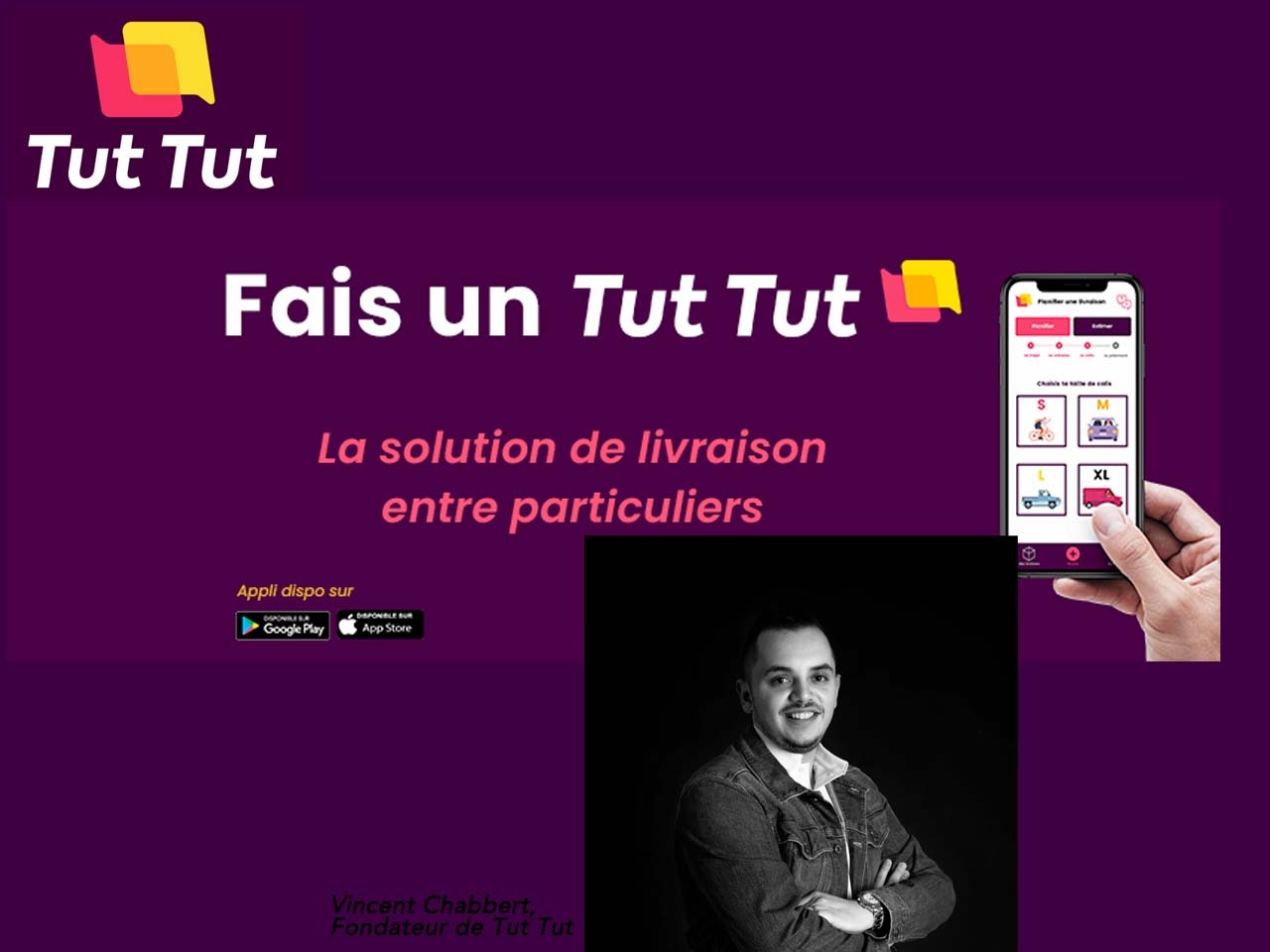 Tut Tut, Le nouveau service de livraison de proximité qui connecte les gens