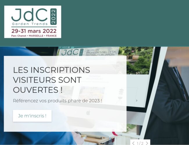 Les JdC Garden Trends 2022 : « Nous avons hâte de retrouver l’ensemble de la filière à Marseille du 29 au 31 mars prochain »