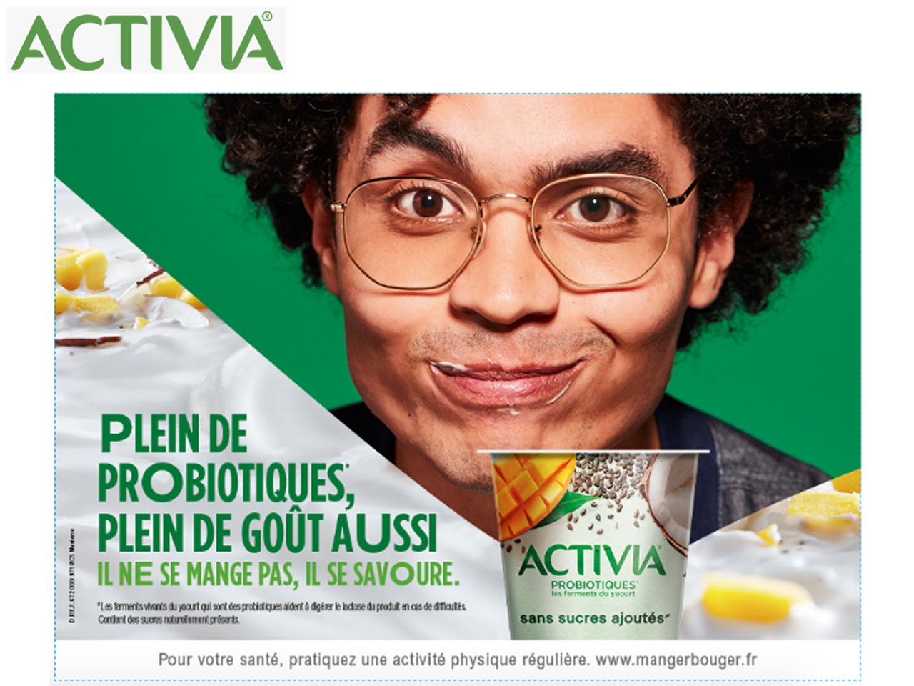 Activia dévoile sa nouvelle campagne de communication