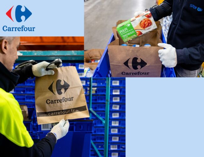 Carrefour ouvre un nouveau site logistique de livraison à domicile à Aix-en-Provence, afin de renforcer ses offres e-commerce dans la région Provence-Alpes-Côte d’Azur