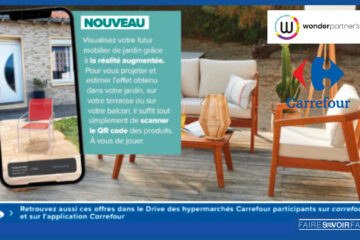 Carrefour mise sur la réalité augmentée pour son nouveau catalogue jardin