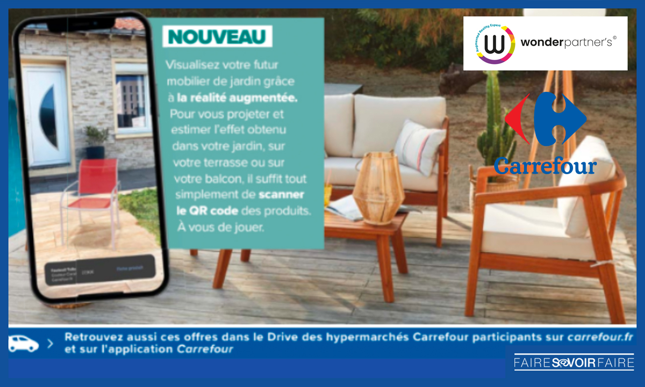 Carrefour mise sur la réalité augmentée pour son nouveau catalogue jardin