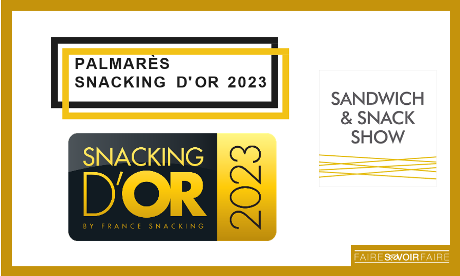 7 innovations pour la distribution alimentaire primées par les Snacking d’Or