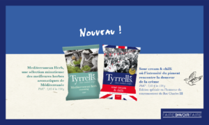 Pour sa 9e année de croissance, Tyrrells dévoile 2 nouveaux goûts de chips