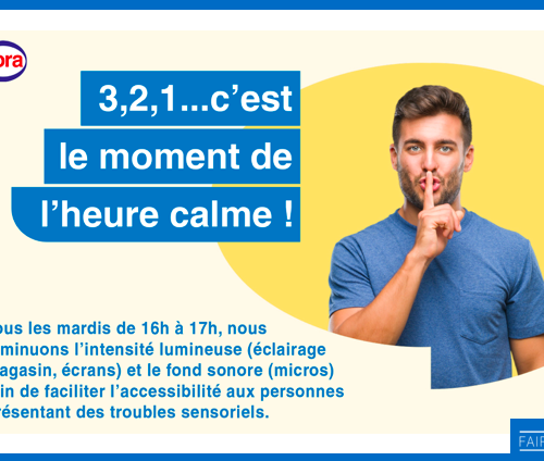Cora déploie son dispositif « Heures Calmes » pour les personnes présentant des troubles sensoriels