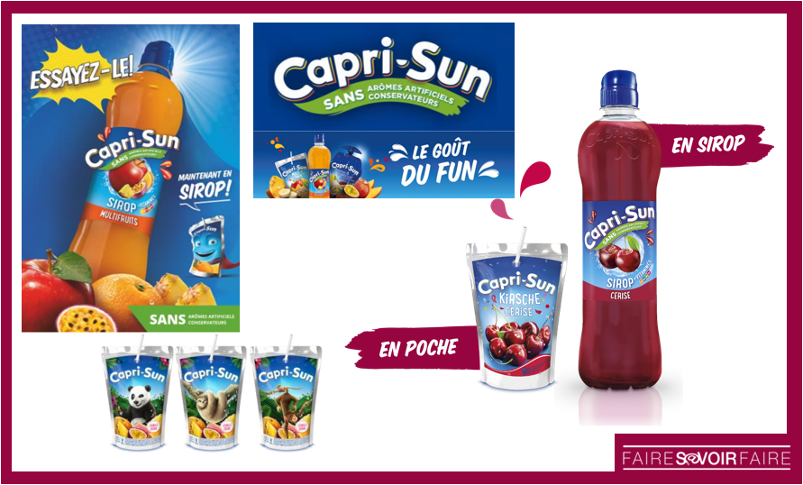 Capri-Sun gagne du terrain et voit 2023 sous le signe de la cerise