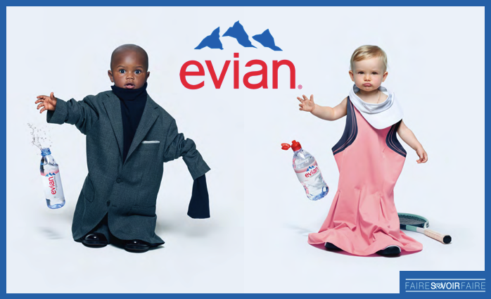 Evian célèbre le retour de ses bébés iconiques