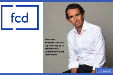 Alexandre Bompard, nouveau président de la Fédération du commerce et de la Distribution