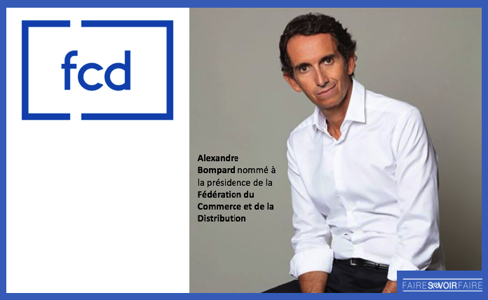 Alexandre Bompard, nouveau président de la Fédération du commerce et de la Distribution