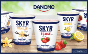 Danone signe 3 nouveautés autour du Skyr