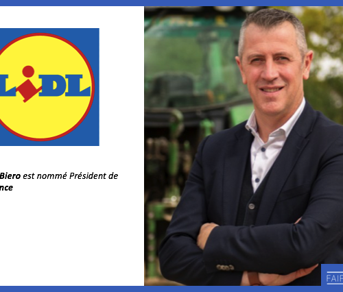 Michel Biero est nommé Président de Lidl France