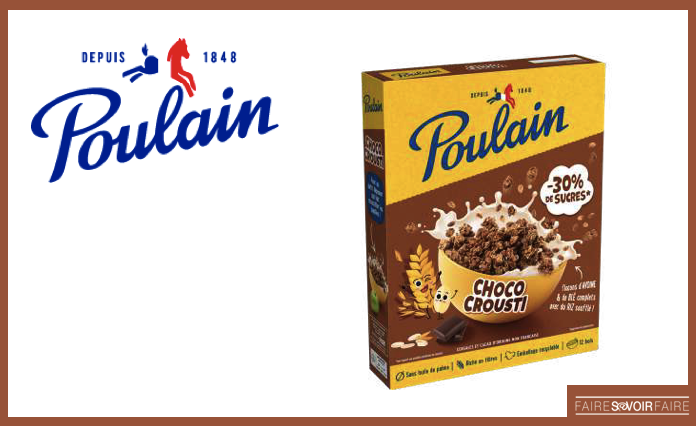 Poulain se lance sur les céréales avec Choco crousti