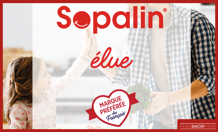 Sopalin élue Marque Préférée des Français dans la catégorie « Essuie-Tout »