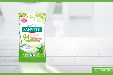 Sanytol présente ses nouvelles serpillères efficaces et naturelles