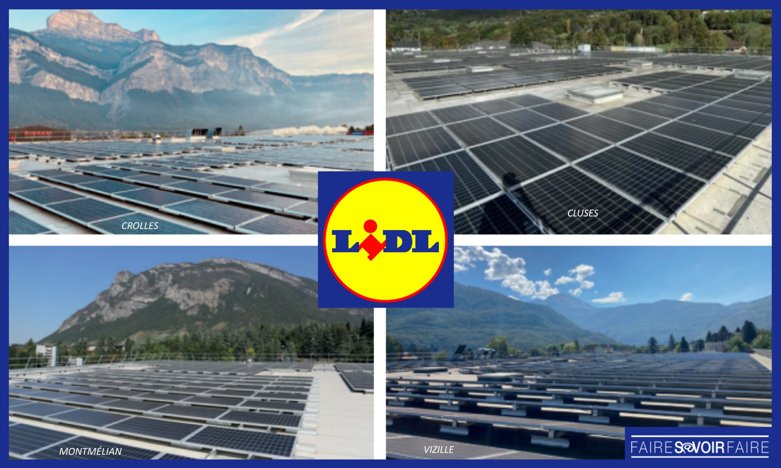 Lidl poursuit sa transition énergétique en misant sur les panneaux photovoltaïques