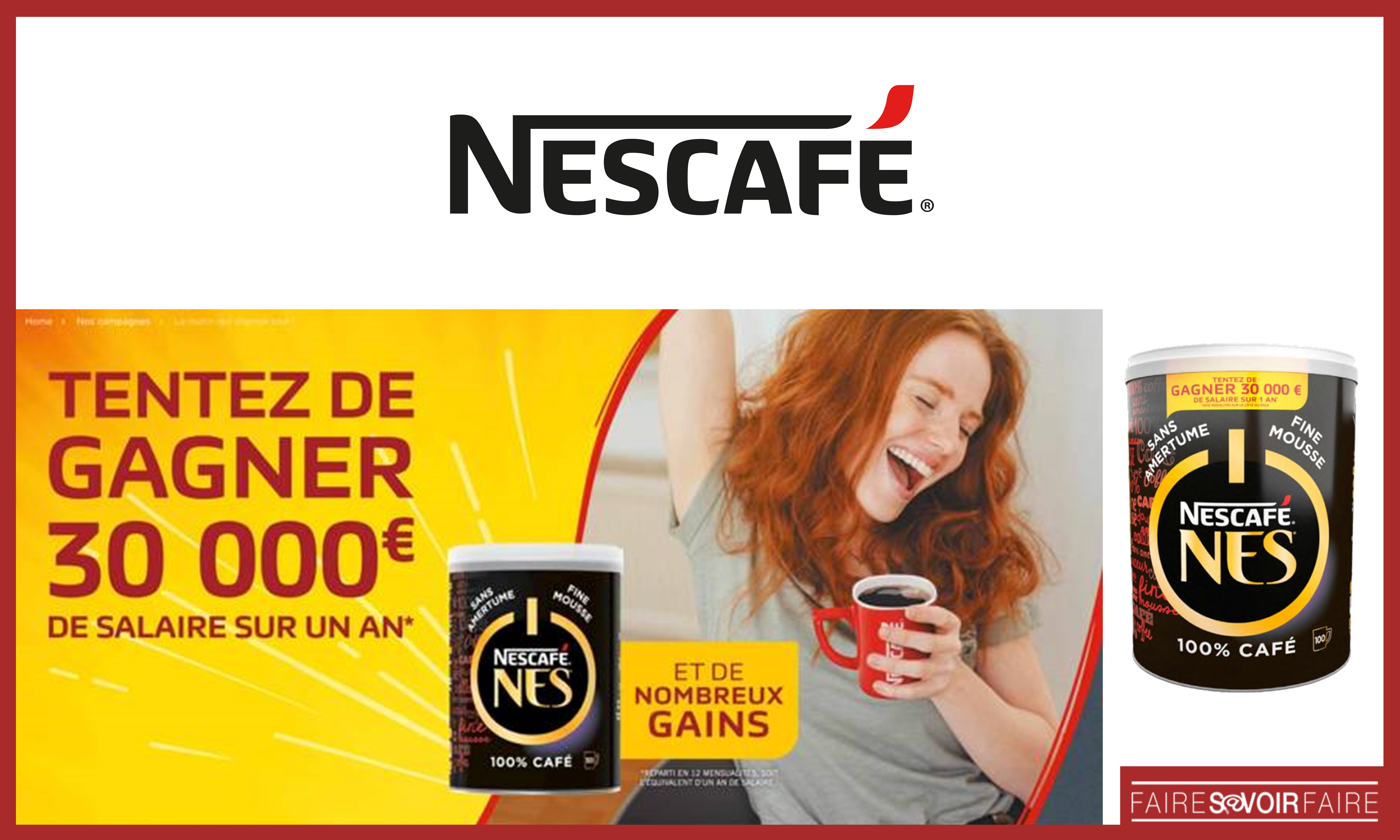 Nescafé déploie un jeu spécial « Pouvoir d’achat »