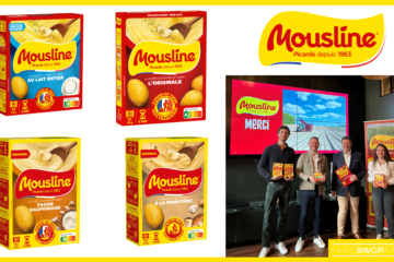 Mousline poursuit sa relance, avec une identité et des packagings modernisés