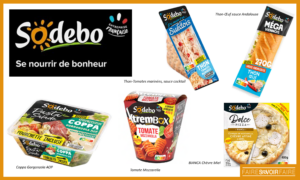 Sodebo continue d’innover sur ses 4 segments
