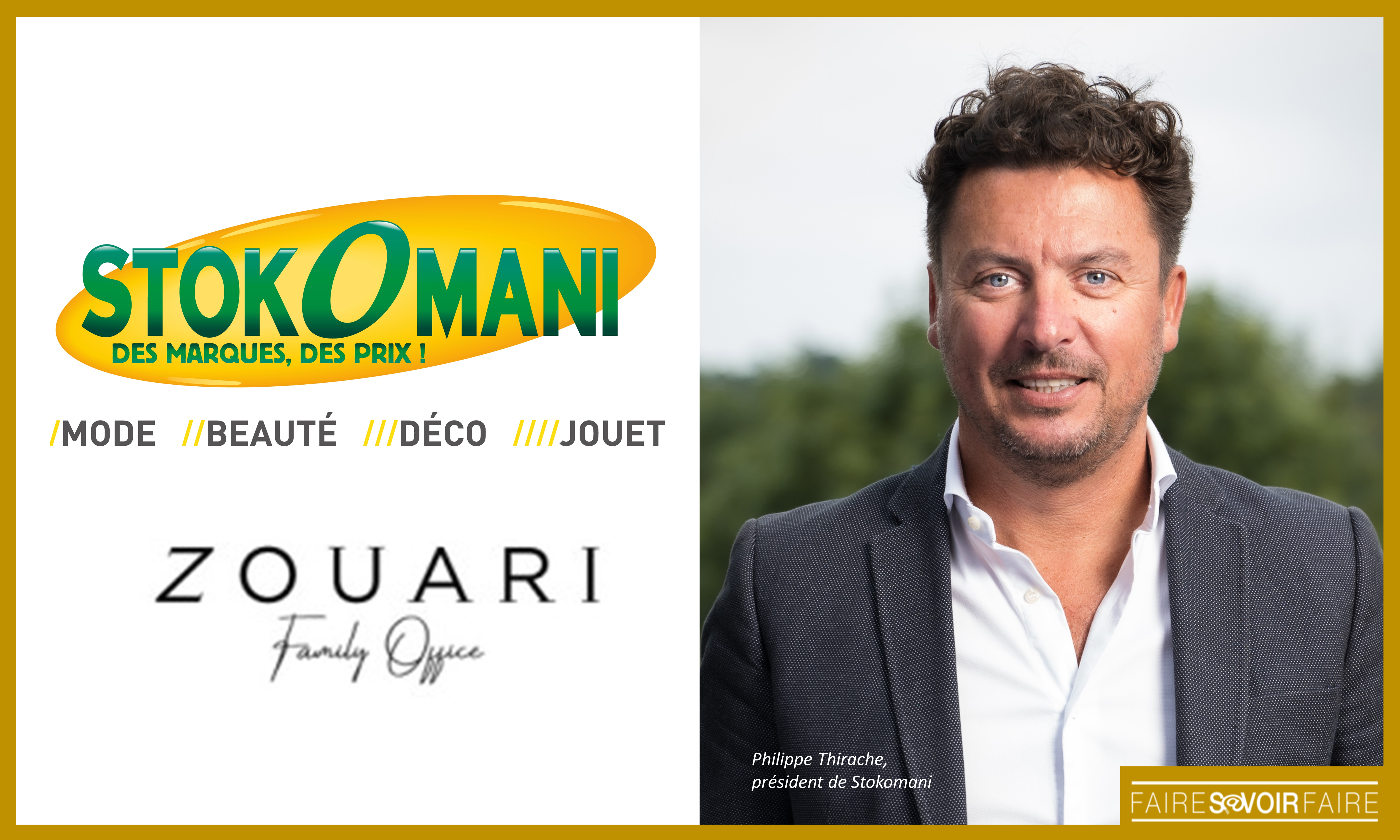 Philippe Thirache, nouveau président de Stokomani
