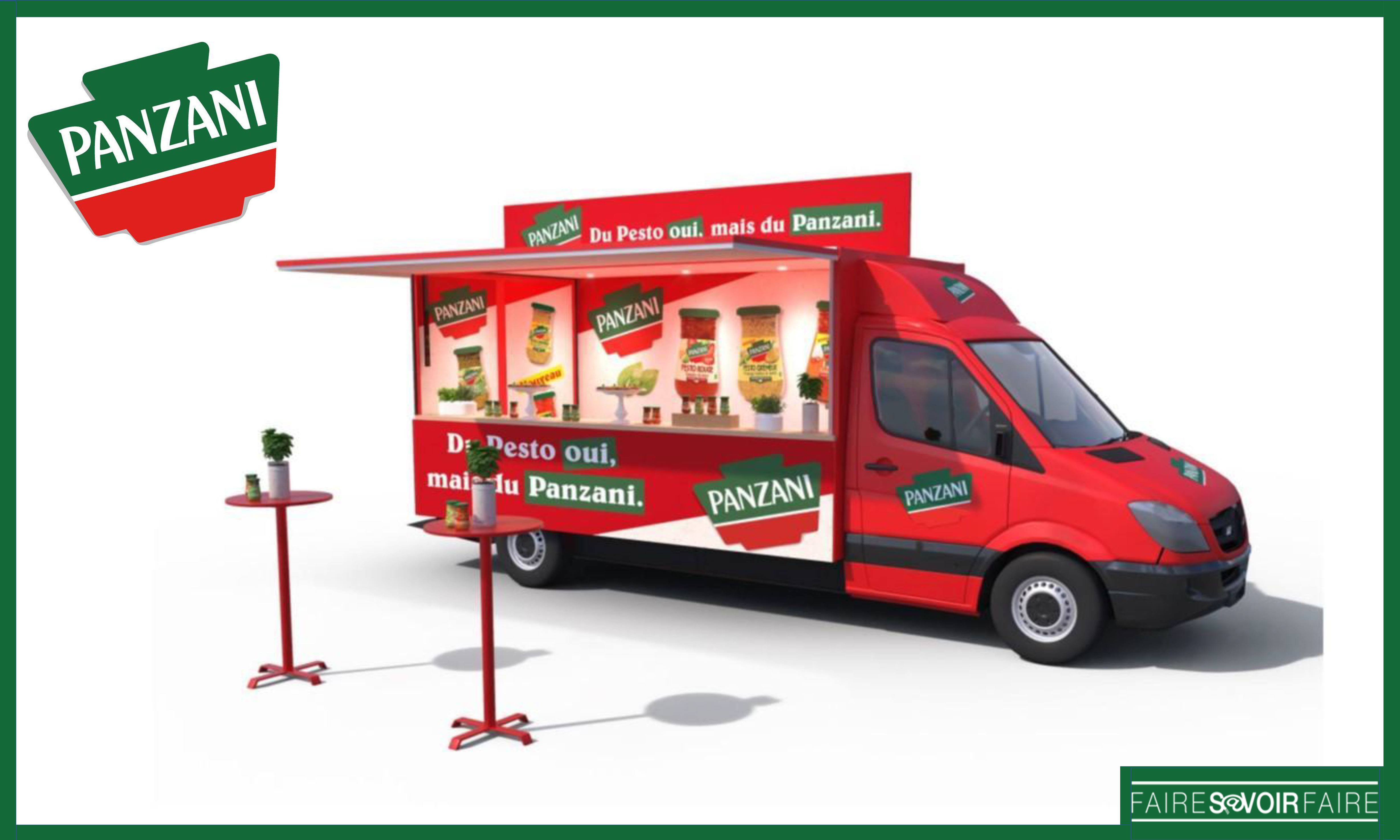 La « Tournée Pesto » de Panzani passera par Lyon, Paris, Nantes et Marseille du 21 juin au 6 juillet