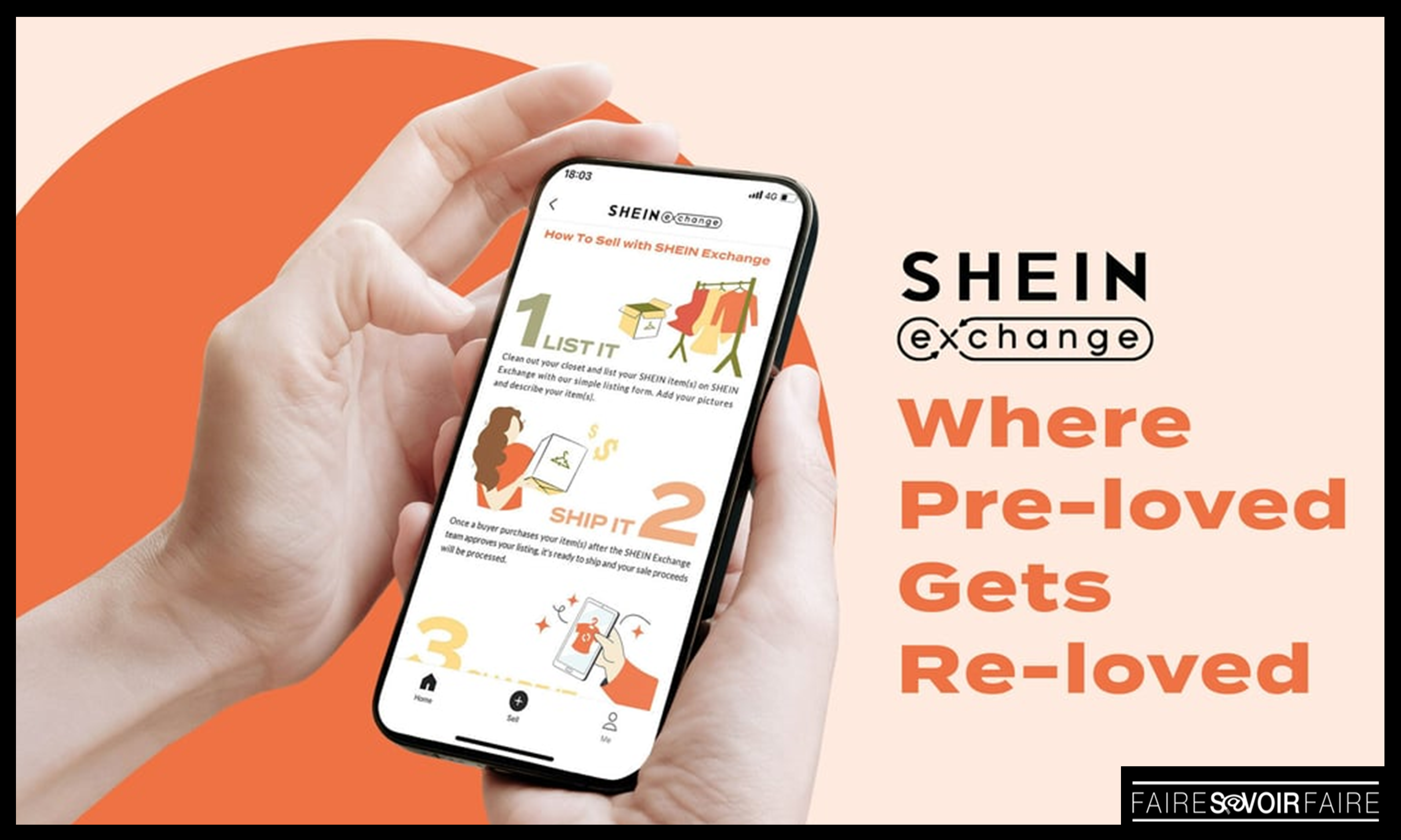 Shein déploie sa plateforme de revente SHEIN Exchange en France
