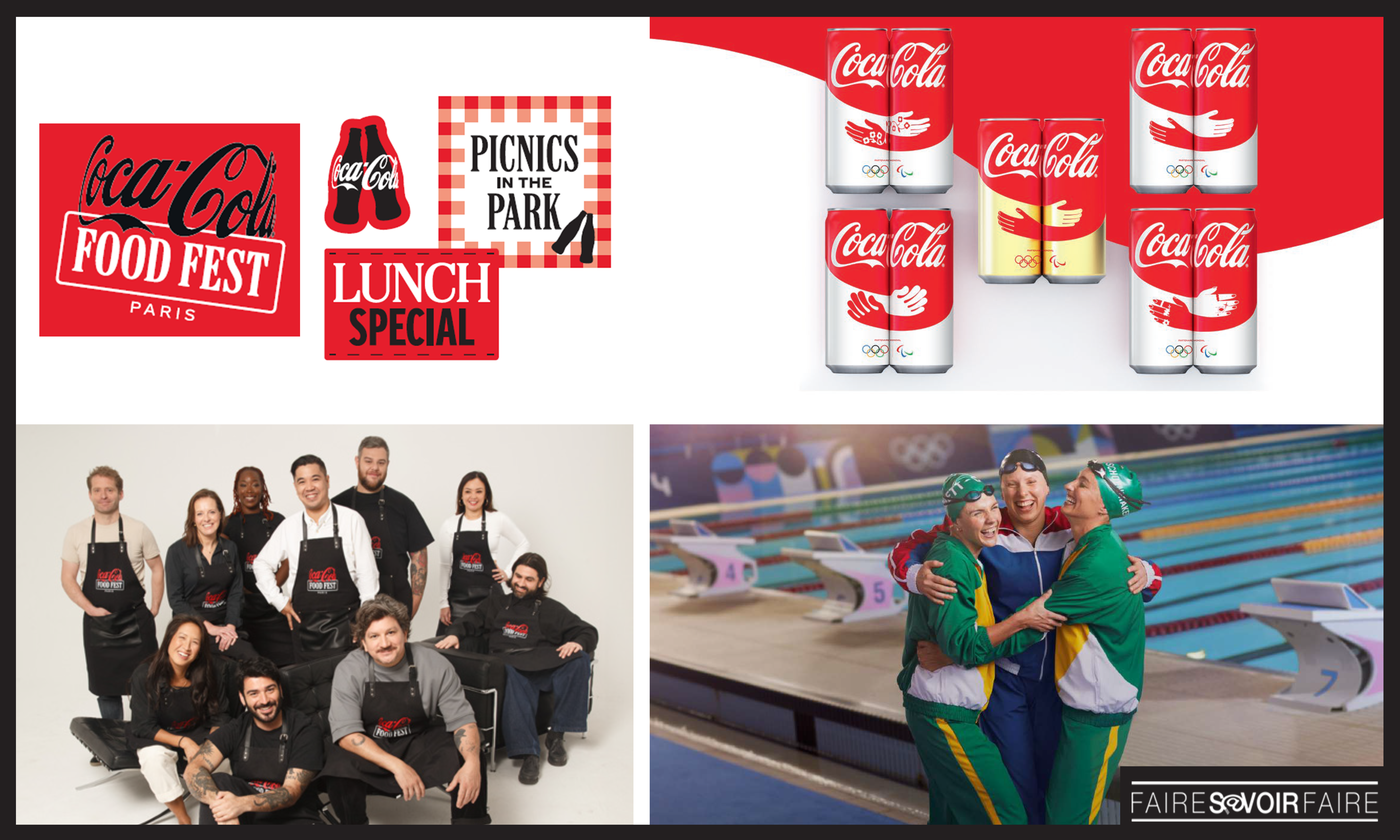 Pour les JO, Coca-Cola dévoile un Food Fest à Paris, des canettes collectors et sa campagne « C’est magique quand le monde se rassemble »